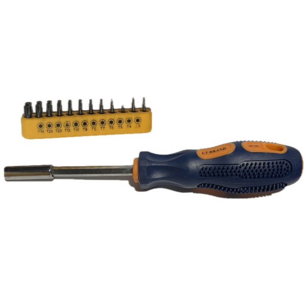 Schraubendreher kompatibel zu Torx T3 T4 T5 T6 T7 T8 T9 T10 T15 T20 T25